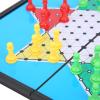 Julihai Magnetic Chinese Checkers, Plastic Travel Board Game with Foldable Storage for Kids and Adults, 25x25x2cm view 3