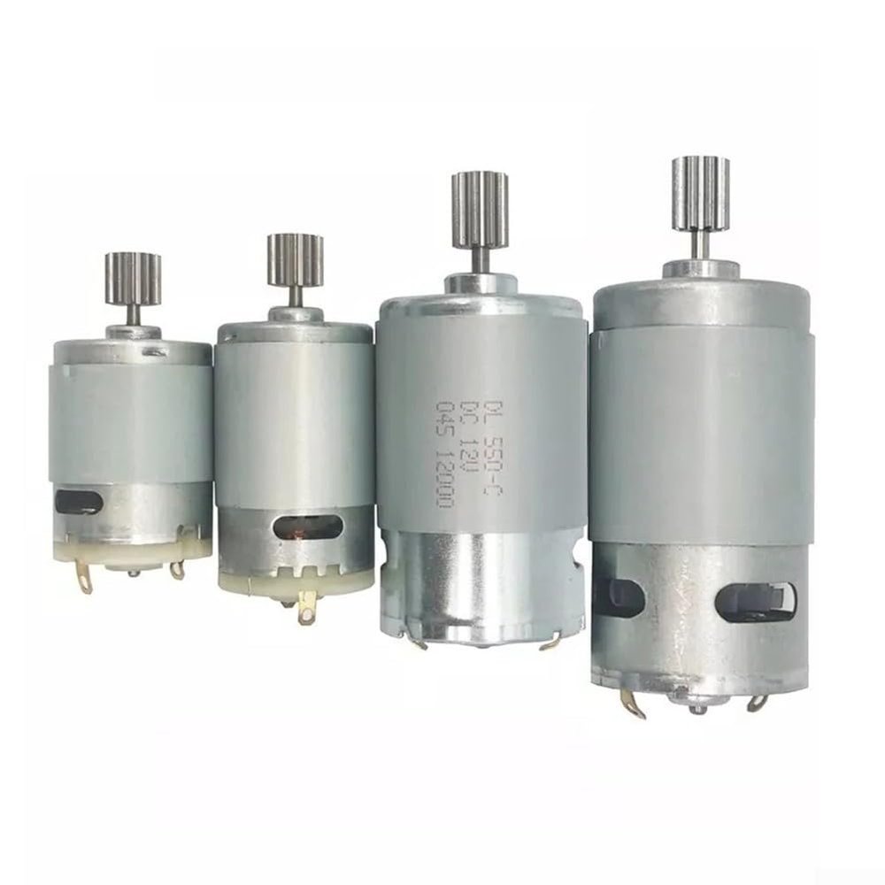 Children Electric Car Motor for Compatible with RS550 RS390 RS380 RS555 6V 12V 24V High Power DC Gearmotor for Toy Vehicle Upgrade 10 12 Teeth(550 12V 23000rpm)