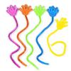 7" Bulk 72 Pc. Bright Solid Color Vinyl Glitter Sticky Hands view 2