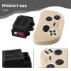FABULETTA Ride On Car Receiver 2.4G, Electric Toy Car Remote Control Set for 6V 12V Vehicles, for Compatible with HH707K HH670Y HH619Y Models(HH707K 12V and HH619Y RC) view 4