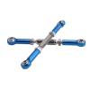 Adjustable Pull Rod for Traxxas for Slash 4X4 5807 HQ727 1/10 2Pcs Metal Adjustable Steering Linkage Servo Link Pull Rod RC Car Upgraded Parts view 2