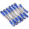 Adjustable Pull Rod for Slash 1/10 2wd for Stampede for Hoss for Rustler Turnbuckles Camber Linkage Steering Link Rod Ends Adjustable RC Crawler view 2