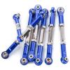 Adjustable Pull Rod for Slash 1/10 2wd for Stampede for Hoss for Rustler Turnbuckles Camber Linkage Steering Link Rod Ends Adjustable RC Crawler view 4