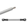 Adjustable Pull Rod for TRX4M 1/18 8PCS Stainless Steel Straight Links Set Chassis Suspension High Clearance Upgrade Parts RC Crawler view 3