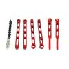 RC Upgrades Models for MN82T LC79 MN82S MN82Pro for MN82 1/12 Metal Front and Rear Axle Fixing Rods Upgrades Modifications Accessories(Red) view 1