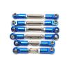 Adjustable Pull Rod for ARRMA 1/10 Stone Wotex Tie Rod Steering Metal Linkage for Combo Kit Remote Control Car Accessories(Blue) view 2