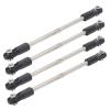 RC Cars Models for Kyosho for Hobao for Arrma for Kraton for RedCat 1/8 Buggy Truck RC 4Pcs Pull Rod Steering Servo Link Rod Modified Parts view 2