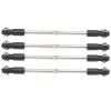 RC Cars Models for Kyosho for Hobao for Arrma for Kraton for RedCat 1/8 Buggy Truck RC 4Pcs Pull Rod Steering Servo Link Rod Modified Parts view 3