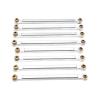 Adjustable Pull Rod for MN for MN128 MN86 G500 1/12 Metal Upgrade Chassis Fixation Link Rod RC Car Spare Parts Accessories(Silver) view 1
