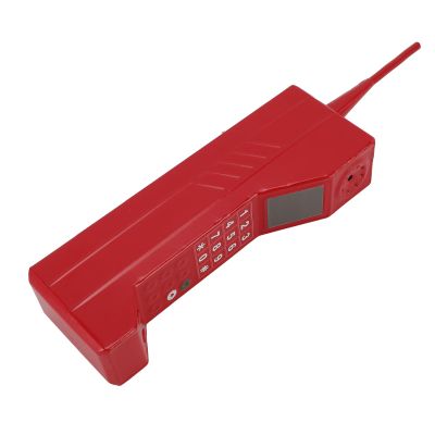 Rengue Iron Retro Mobile Phone Model, Pretend Phones & Smartphones Vintage Brick Phone Prop for 80s 90s Themed Parties, Perfect for Decoration and Photography Iron Retro Mobile (Red)