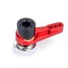 RC Car Parts Compatible with LMT 1/8 Truck RC for Climbing Car Upgrade Parts Aluminum Alloy 25T Steering Servo Arm Horn view 4