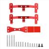 RC Cars Models for WPL C14 C24 C34 C44 C54 Modified Parts Metal Link Rod Mount Base and Axle for Up Servo Bracket Mount 1/16 RC Car Upgrade Parts view 1