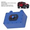 Fawfose RC Box, Aluminum Alloy RC Car Sealed Box/Cover for 1/10 Crawler Cars, Lightweight and Durable Protection for Car Equipment (Blue) view 2