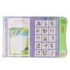 Zunate Portuguese English Sound Book for Bilingual Children, Interactive Educational Alphabet Numbers Animals Fruits Vegetables Learning Toy with Game Modes (Green) view 4