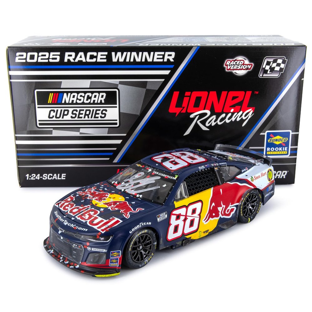Lionel Racing Shane Van Gisbergen Autographed 2025 Sonoma Race Win ARC Diecast Car 1:24 Scale