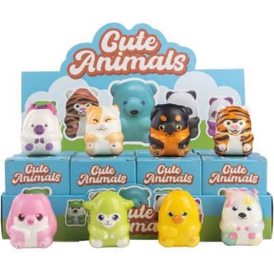 12 Pack Soft Squishy Toys Blind Box, Slow Rising Fidget Fidget Squeeze Toys Anxiety Relief
