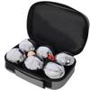 Boules Set Outdoor Family Game Steel Gray view 3
