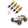 RC Cars Spare Parts Compatible with HBX 16889 16889A 16890 16890A SG1601 SG1602 1/16 RC Car Upgrade Parts Accessories 4Pcs Metal Shock Absorber Damper view 2