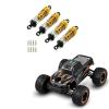 RC Cars Spare Parts Compatible with HBX 16889 16889A 16890 16890A SG1601 SG1602 1/16 RC Car Upgrade Parts Accessories 4Pcs Metal Shock Absorber Damper view 3