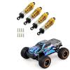 RC Cars Spare Parts Compatible with HBX 16889 16889A 16890 16890A SG1601 SG1602 1/16 RC Car Upgrade Parts Accessories 4Pcs Metal Shock Absorber Damper view 4
