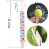 10 Pack Pacifier Clips, Cute Printed Binky Holder Straps, Universal Soother Leash for Boys & Girls, Colorful Pattern Pacifier Clips for Teething, Pacifiers, Strollers, Baby Shower Gifts view 4