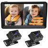 Baby Car Camera, Dual Channel 7 Inch 1080P Baby Monitor with IR Night Vision Camera and 150 Viewing Angle for Rear Facing Seat view 3