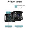 Baby Car Camera, Dual Channel 7 Inch 1080P Baby Monitor with IR Night Vision Camera and 150 Viewing Angle for Rear Facing Seat view 4