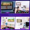 HDMI Dance Mat for Kids & Adults, 64GB Memory, 1000+ Built-in Games, 885 Songs & 81 MTVs, Yoga, Aerobics, Running, Sports & Puzzle Modes, Soft Non-Slip Flannel Material Plug & Play Pad,Gift for kids view 4