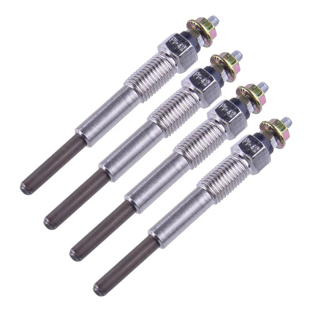 Car Glow Plugs For Isuzu ELF250 ELF350 C240 Engine 1977 1978 1979 1980 4PCS 12V Auxiliary Heater Glow Plug 9825119780 C240PKG C240PKJ