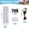 MECCANIXITY Breadboard Kit with Power Supply Module, 400/170 Tie-Points Breadboard with Jumper Wires, Electronics Component Fun Kit for Development Board Circuit Practice STEM view 2