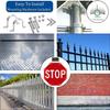 24"/30" Stop Led Sign, Traffic Led Blinking Street Warning Signs, Solar Powered led Blinking Reflective Street Traffic Warning Sign, Engineer Grade Reflective Film, Municipal Roads view 4