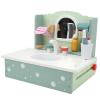 BTSEURY Kids Bathroom Sink Toys, Wooden Simulation Vanity Table Set with Beauty Accessories, for Toddler and Educational Role Playing view 3