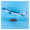 Miniature Scale 1 130 for B787-9 ABS Die-Casting Airplane Model with Wheels Home Decor Souvenir Flying Toy Game Kits view 4