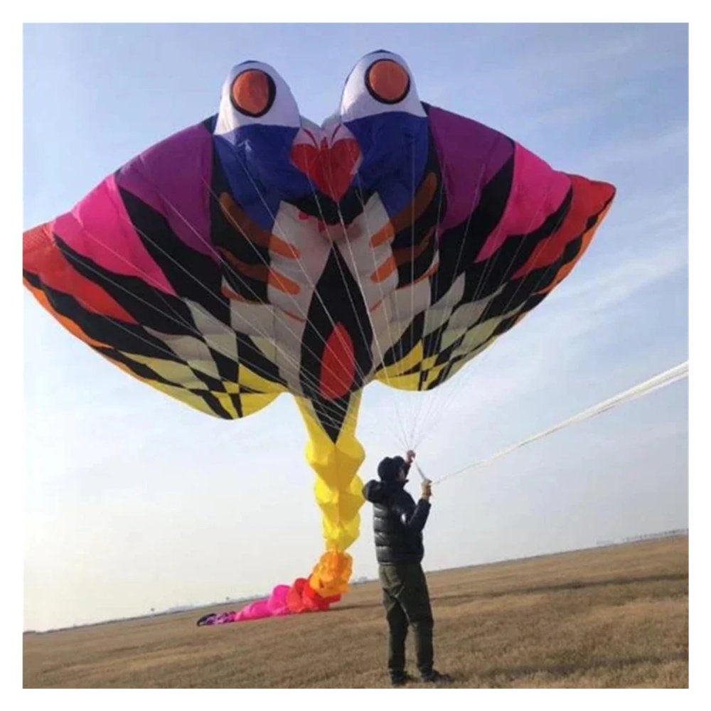 15m/20m/30m Ray Fish Kite Devil Flying Folding Outdoor Sports Big Large Giant Octopus Easy to Fly(15m)