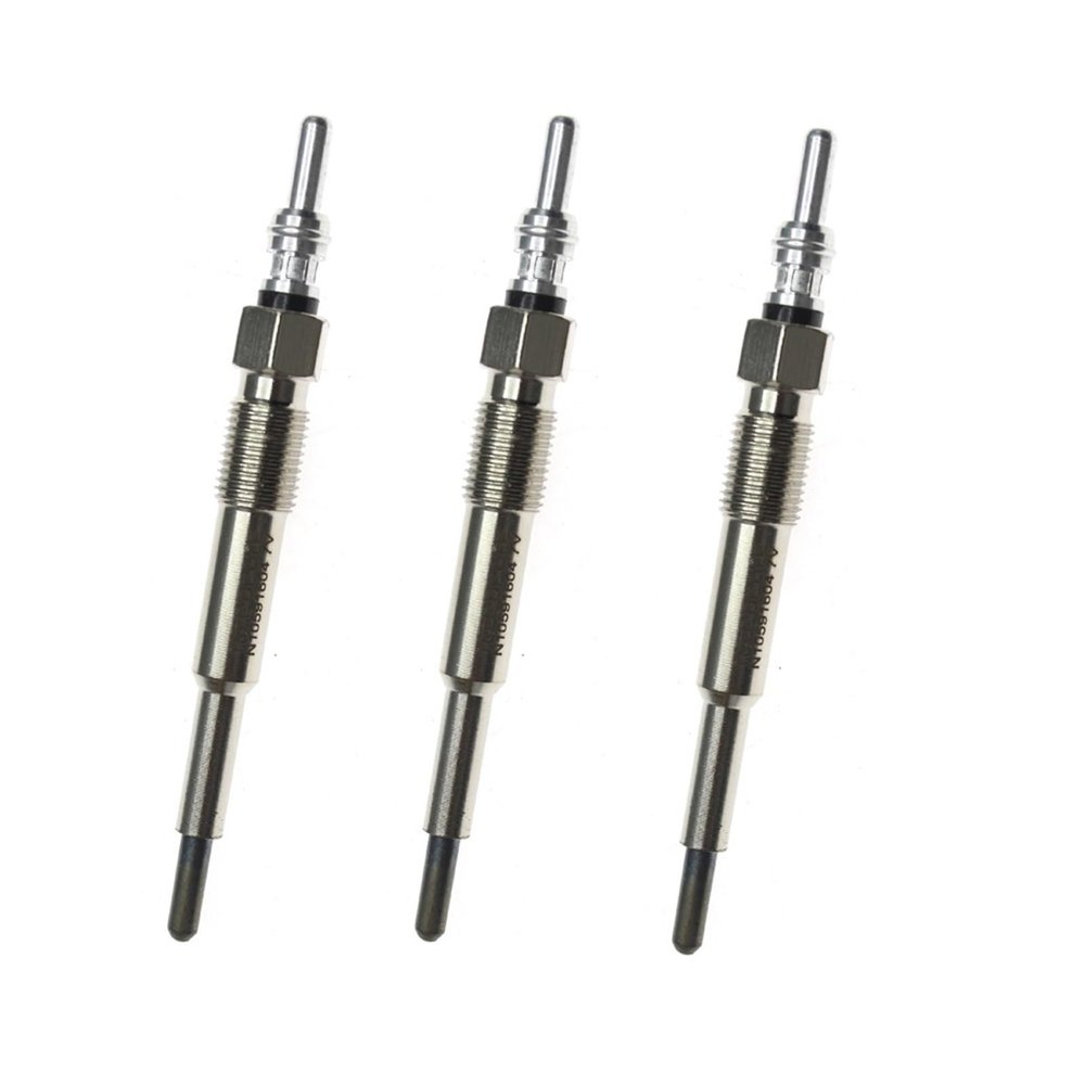 Car Glow Plugs For SEAT For CORDOBA For IBIZA IV 2005 2006 2007 2008 2009 3x Dual Core Heater Car Glow Plug N10591601 N10591604 0106671108