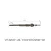 Car Glow Plugs For SEAT For CORDOBA For IBIZA IV 2005 2006 2007 2008 2009 3x Dual Core Heater Car Glow Plug N10591601 N10591604 0106671108 view 3