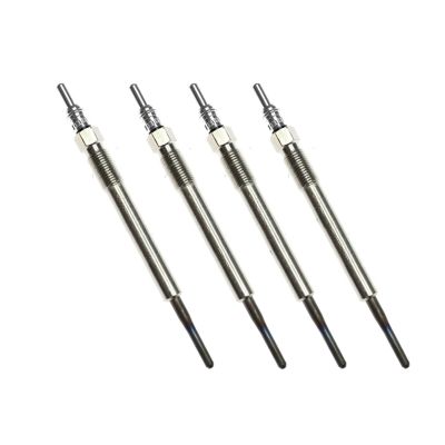 Car Glow Plugs For C&itroen For Nemo Furgoneta Monovolumen 2009 2010 2011 2012 2013 4X Dual Core auxiliary Heater Glow Plug 5960L4