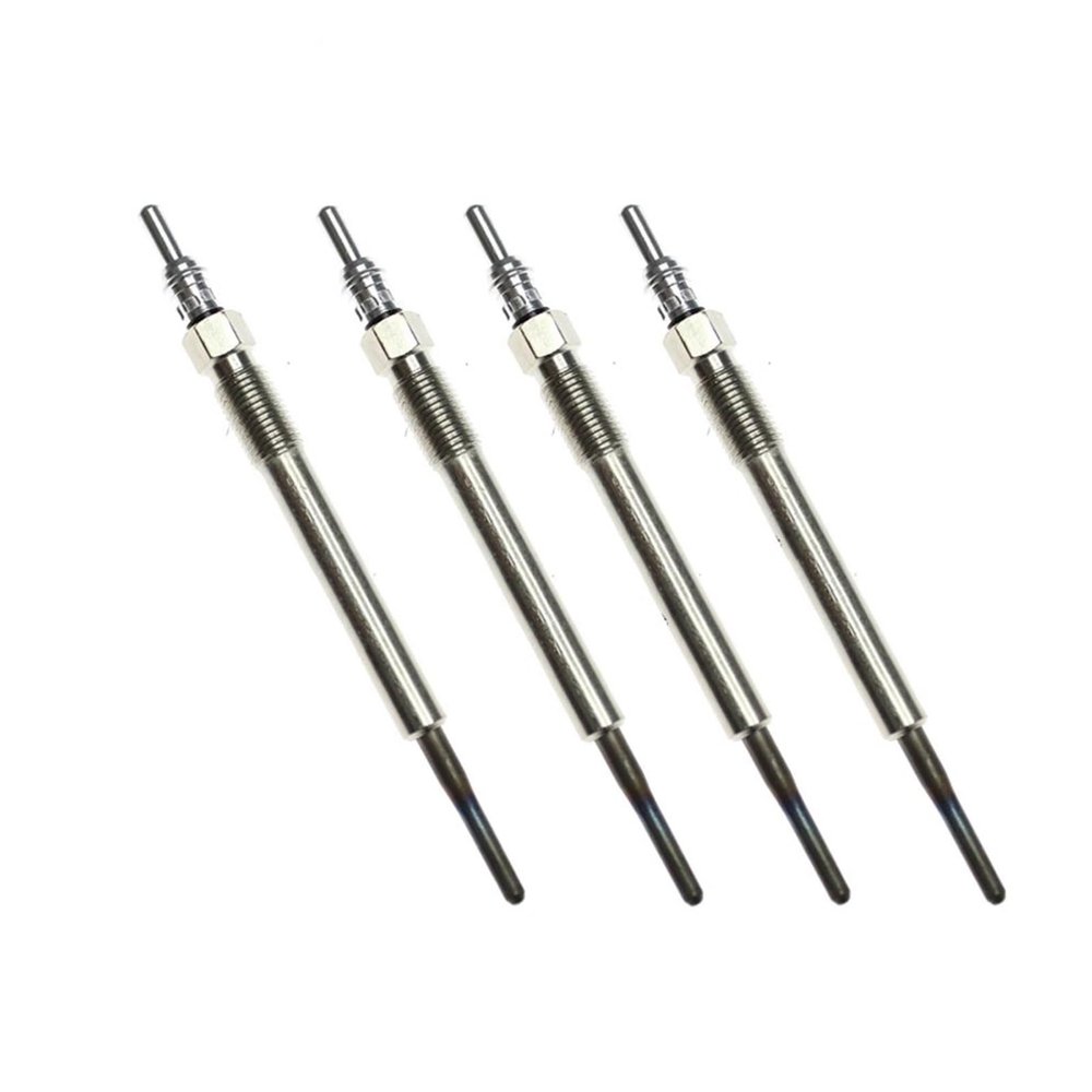Car Glow Plugs For C&itroen For Nemo Furgoneta Monovolumen 2009 2010 2011 2012 2013 4X Dual Core auxiliary Heater Glow Plug 5960L4