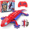 Loueouv RC Wall Climbing Gecko, Rechargeable Remote Control Robot for Kids view 1
