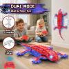 Loueouv RC Wall Climbing Gecko, Rechargeable Remote Control Robot for Kids view 4
