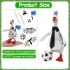 YGEINIT 2026 World Cup 7 Inch Desk Goose Outfits, Soccer Desk Goose Clothes Accessories, World Cup Soccer Decor for Goose Statues Office and Home(Trophy+Pennant) view 2