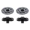 RC Car Assortment for Traxxas 1/7 rc Car 4 Pieces for Unlimited for Desert for Racer Adapter Aluminum Wheel Hex Hub Brake Disc and Caliper view 2