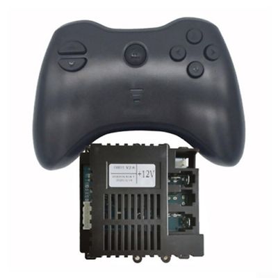 2.4G Remote Control and Receiver for ZM DR04 DR01 6V 12V Electric Ride On Car, Wireless Transmitter Controller Replacement Parts with Pairing Button for(DR01 7pin and RC)