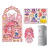 Magnetic Dress Up Dolls Set, Mix and Match Outfit Toy, Cute Fashion Doll Play Kit with Magnetic Pieces for Kids Preschool Learning Party Activity Home view 1