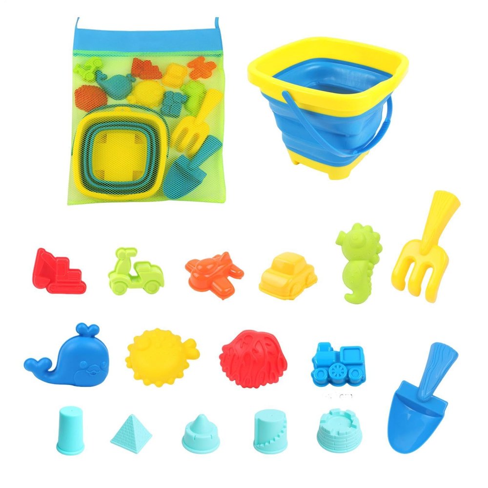 Beach Toys, Portable Design, 20x16.5 Cm, Summer Beach Toys, Sand Water Toy, Travel Ready, for Garden Backyard Park Vacation Travel Seaside Fun