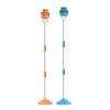 2PC Automatic Bubble Machine, Standing Bubble Machine with Lights Music, Rechargeable Stand Up BubbleMachine, Street Lamp Bubbles Tower, Detachable Bubbles Wand for Parties Wedding Outdoor view 1