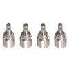VBCERSDZ RC Car Accessories Compatible with MJX for Hyper GO 1/16 16207 16208 16209 16210 H16V3 1/14 RC Car Upgrade Accessories Parts 4Pcs Metal Differential Cup view 2