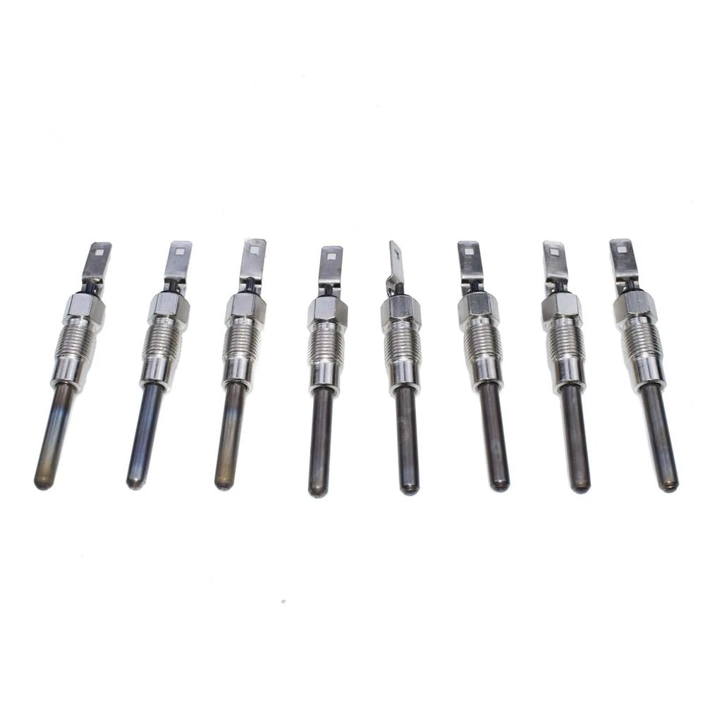 Car Glow Plugs For CHEVROLET C3500 Estate G20 Box 1993 1994 1995 1996 Auxiliary Heater Glow Plug Set 0250202126 60G177 DRX00050 GP104191(8pcs)