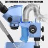 3 Speed Adjustable Advanced Microscope Extractor Unit Reduce Interferences During Prolonged Use Easy Installation Lab Microscope Exhaust Abstractor view 2