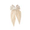 Stylish Girl Hair Clip Breathable Tulle Component Easy to Attach Enhances Outfits Decorative for Event Daily Wear Lace Bows Hair Clip for Girl view 1